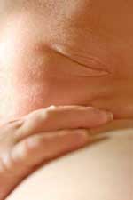Baby breastfeeding